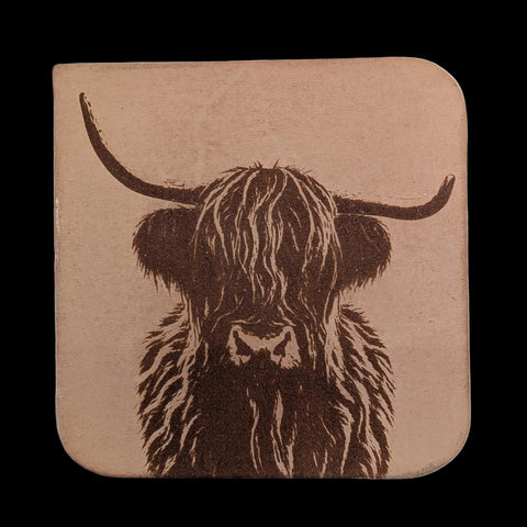 Leather Printed Coasters