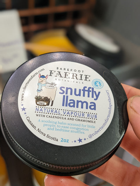 Snuffly Llama Vapour Rub
