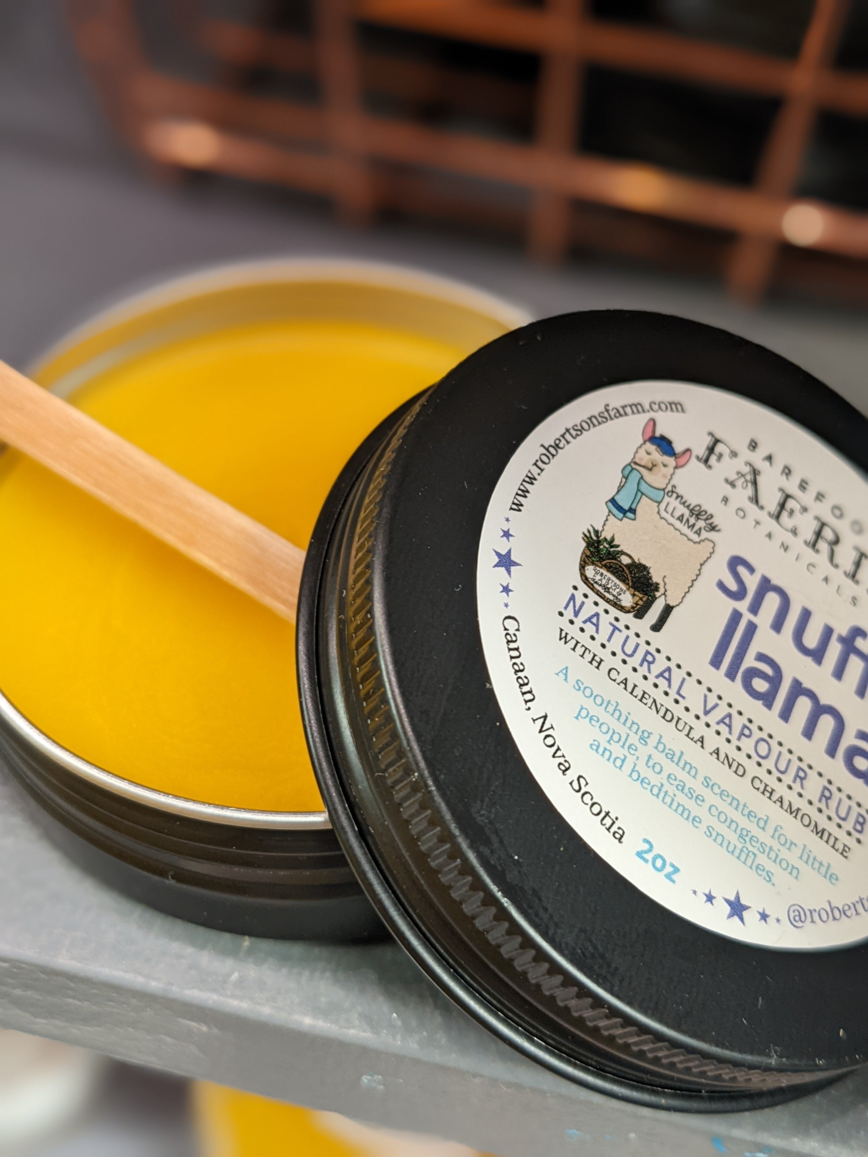 Snuffly Llama Vapour Rub – Robertson's Farm & Apothecary